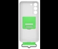 Samsung S22 Silicone Cover with Strap White