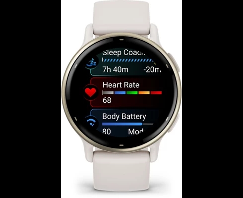 Garmin vivoactive 5, GPS, WiFi, Ivory/Cream Gold WW