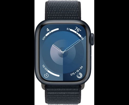 Apple Watch Series 9 GPS + Cellular 45mm Midnight Aluminium Case with Midnight Sport Loop