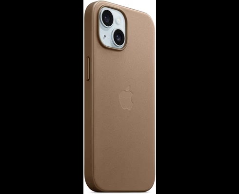 Apple iPhone 15 FineWoven Case with MagSafe - Taupe