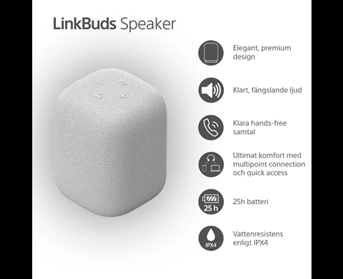 Sony Linkbuds Speaker - Light Grey