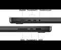 Apple 16 inch MacBook Pro  Apple M4 Max chip with 16 core CPU and 40 core GPU  48GB  1TB SSD   Space Black
