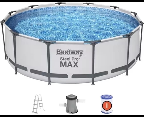Bestway 'Steel Pro MAX 12  x 39.5''/3.66m x 1.00m Round Pool Set'