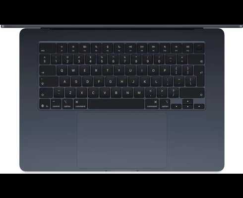 Apple 15-inch MacBook Air: Apple M4 chip with 10-core CPU and 10-core GPU, 16GB, 256GB SSD - Midnight
