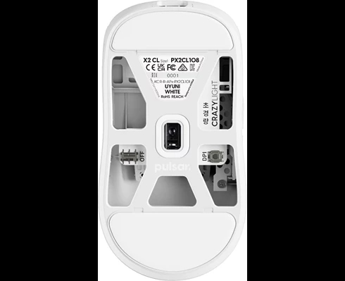 Pulsar Pulsar X2 CRAZYLIGHT Wireless Gaming Mouse - Uyuni White