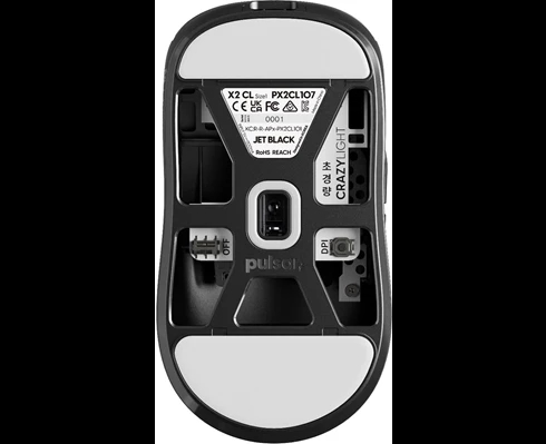 Pulsar Pulsar X2 CRAZYLIGHT Wireless Gaming Mouse - Jet Black