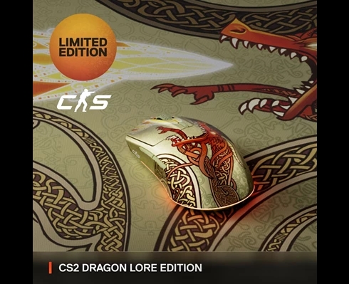 SteelSeries CS2 Dragon Lore Wireless Mouse