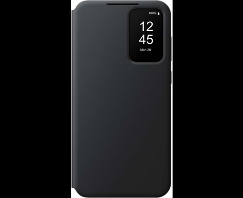 Samsung A35 Smart View Wallet Case Black