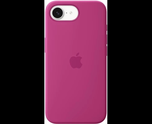 Apple Apple iPhone 16e Silicone Case - Fuchsia