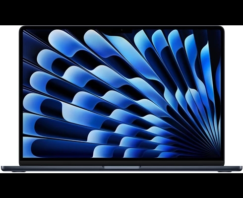 Apple 15-inch MacBook Air: Apple M4 chip with 10-core CPU and 10-core GPU, 16GB, 256GB SSD - Midnight