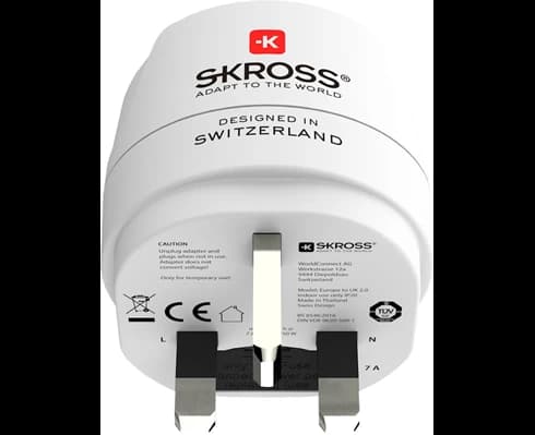 SKROSS Country Travel Adapter - Europe to UK