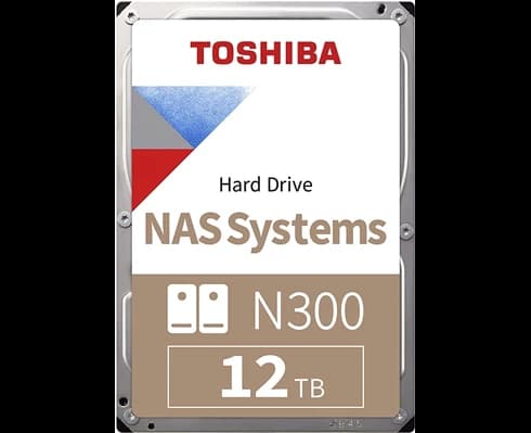 Toshiba N300 NAS 3,5" Bulk 12TB