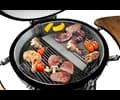 Austin and Barbeque AABQ 21" Kamado Half Moon Cooking