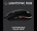 Logitech G203 Lightsync - Black