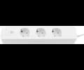 Deltaco Smart 3 way outlet 2 USB ports