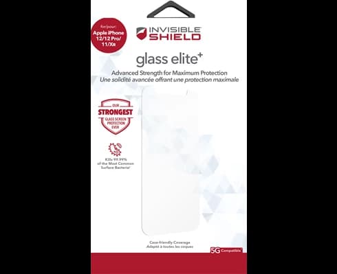 ZAGG InvisibleShield Glass Elite+ Apple iPhone 12/12 Pro