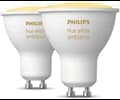 Philips Hue White Ambiance BT 6W GU10 2P EUR