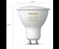 Philips Hue White Ambiance BT 6W GU10 2P EUR