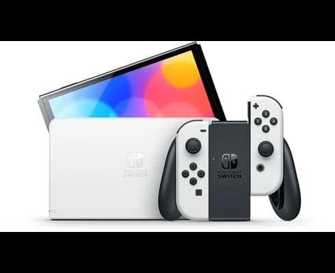 Nintendo Switch (OLED model) white