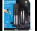 SodaStream Duo Metalic Black + 2 BOT W/O CYL