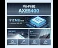 TP-Link Archer AXE75 AXE5400 Tri-Band WiFi6E Router