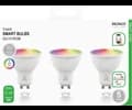 Deltaco GU10 RGB Lamp 3-pack