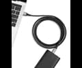 Andersson USB-A - USB-C 3.1 Gen 2 Braided Black/Space Gray 1,5m