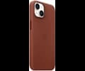 Apple iPhone 14 Leather Case with MagSafe - Umber