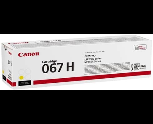 Canon Cartridge 067 H Y