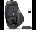 Andersson WSM-3000 Black- Rechargeable ERGO mouse 2.4G+BT