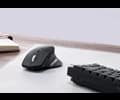 Andersson WSM-3000 Black- Rechargeable ERGO mouse 2.4G+BT