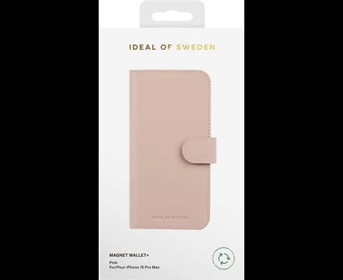 IDEAL OF SWEDEN IDEAL MAGNET WALLET IPHONE 15 PRO MAX PINK