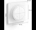 Philips Tap dial switch White