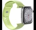 Puro Silicone watchband for Apple Watch 42–44–45-49 mm, li. green