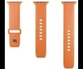 Puro Silicone watchband for Apple Watch 42–44–45-49 mm, l. orange