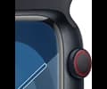 Apple Watch Series 9 GPS 45mm Midnight Aluminium Case with Midnight Sport Band - S/M