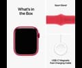 Apple Watch Series 9 GPS 45mm (PRODUCT)RED Aluminium Case with (PRODUCT)RED Sport Band - S/M