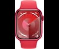 Apple Watch Series 9 GPS + Cellular 41mm (PRODUCT)RED Aluminium Case with (PRODUCT)RED Sport Band - S/M