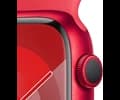 Apple Watch Series 9 GPS + Cellular 41mm (PRODUCT)RED Aluminium Case with (PRODUCT)RED Sport Band - S/M