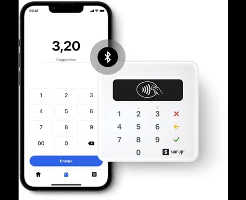 SumUp Mobile card reader. Battery powered. Chip   NFC.
