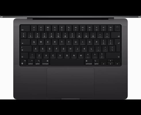 Apple 14-inch MacBook Pro: Apple M3 Pro chip with 11‑core CPU and 14‑core GPU, 512GB SSD - Space Black