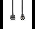 Nedis USB-C - 3.5mm - 1m