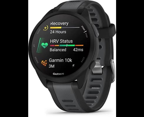 Garmin Forerunner 165 Black/Slate Grey 43mm