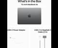 Apple 13-inch MacBook Air: Apple M3 chip with 8-core CPU and 8-core GPU, 8GB, 256GB SSD - Space Grey