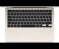 Apple 13-inch MacBook Air: Apple M3 chip with 8-core CPU and 8-core GPU, 8GB, 256GB SSD - Starlight