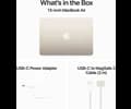 Apple 13-inch MacBook Air: Apple M3 chip with 8-core CPU and 8-core GPU, 8GB, 256GB SSD - Starlight