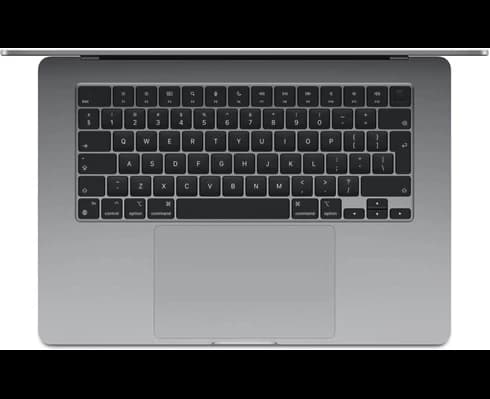 Apple 15-inch MacBook Air: Apple M3 chip with 8-core CPU and 10-core GPU, 8GB, 512GB SSD - Space Grey