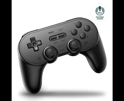 8BitDo PRO 2 Gamepad Hall Ed/Black