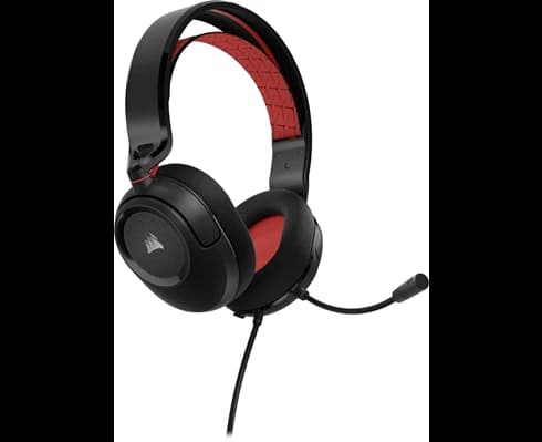 Corsair Corsair HS35 v2 Headset, Red