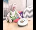 Alecto Baby Baby monitor - Beige/White (DBX110BE)